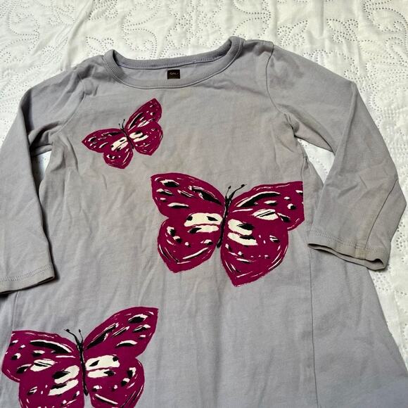 Tea Collection Butterfly Tunic Dress  Size 12 months - Picture 5 of 10